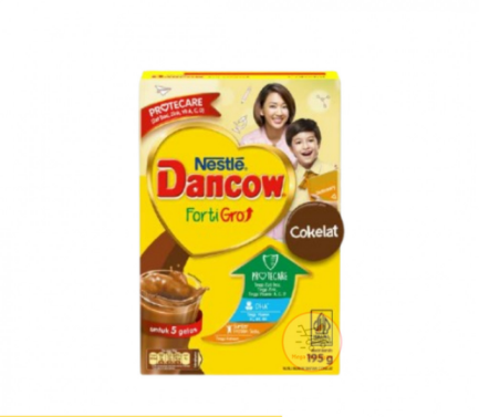 DANCOW COKLAT FORTIGRO 40 X 195 GR
